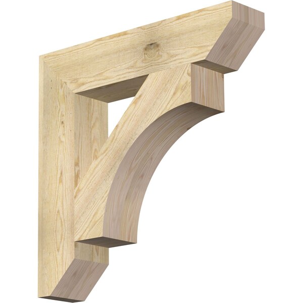 Ekena Millwork Westlake Slat Rough Sawn Bracket, Douglas Fir, 6"W x 30"D x 30"H BKT06X30X30WTL06RDF - main